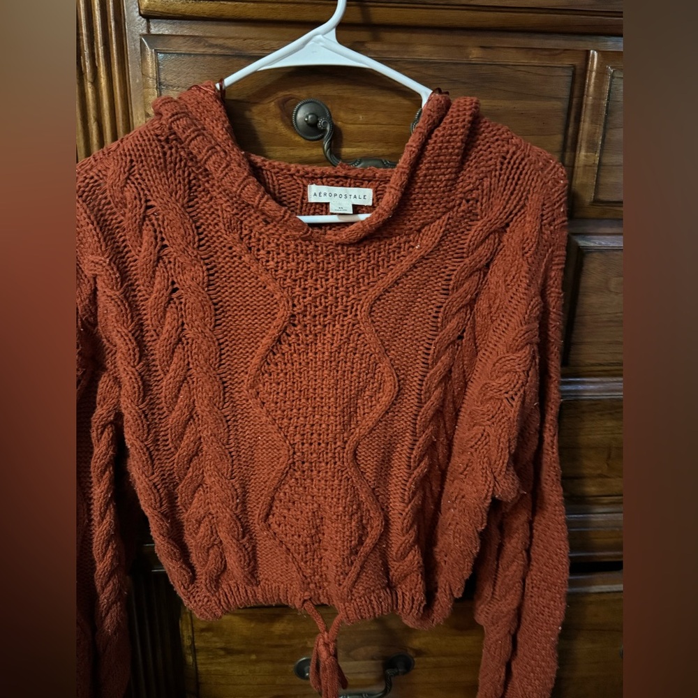 Burndt Orange Aeropostale Sweater